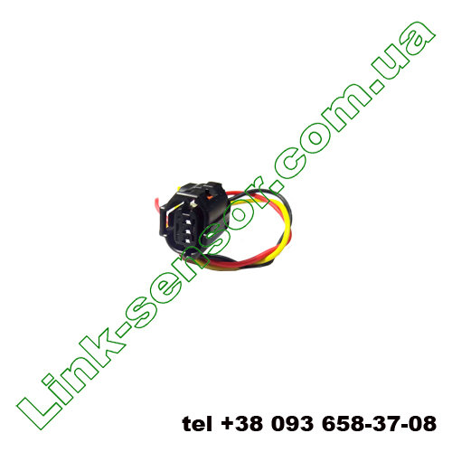 Разъем переднего правого датчика положения кузова, фишка датчика корректора фар Toyota Land Cruiser 200